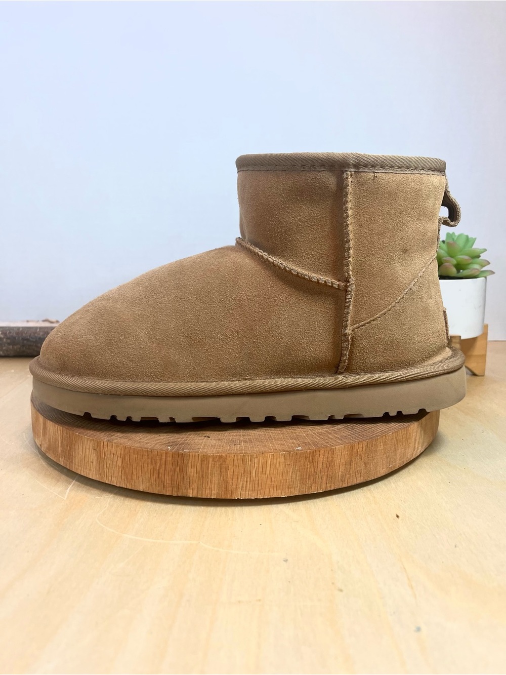 UGG Chestnut Classic Mini Shearling Lined Boot